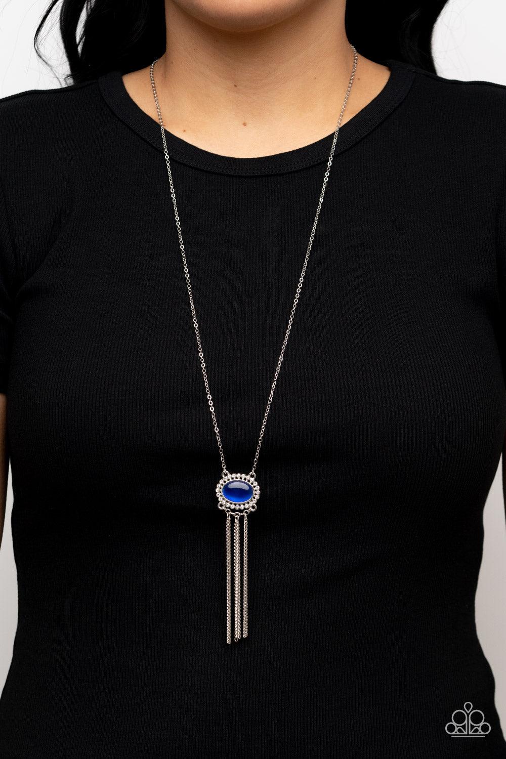 Happily Ever Ethereal Blue Necklace - Jewelry by Bretta