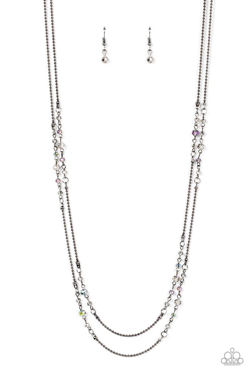 Petitely Prismatic Black Necklace - Jewelry by Bretta
