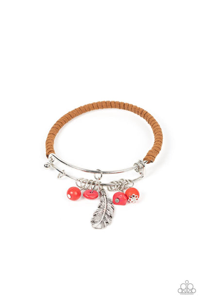 Running a-FOWL Red Bracelet - Jewelry by Bretta