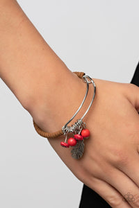 Running a-FOWL Red Bracelet - Jewelry by Bretta