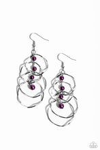 Pearl Palooza Purple Earrings - Jewelry by Bretta