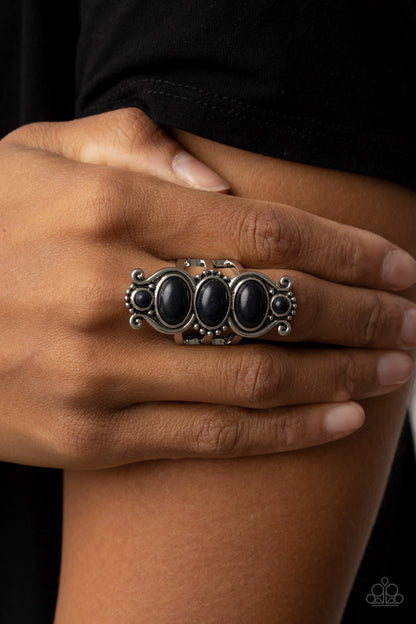 Roswell Relic Black Ring - Jewelry by Bretta