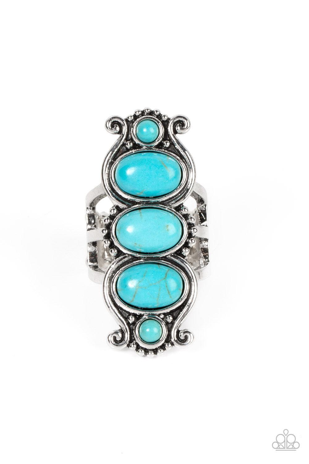 Roswell Relic Blue Ring - Jewelry by Bretta