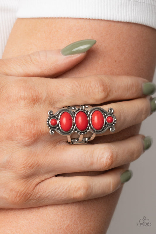 Roswell Relic Red Ring - Jewelry by Bretta