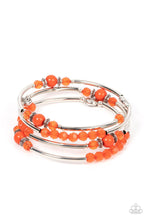 Whimsically Whirly Orange Bracelet - Jewelry by Bretta