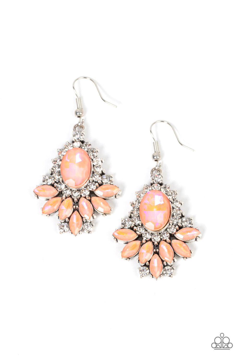 Magic Spell Sparkle Orange Earrings - Jewelry by Bretta