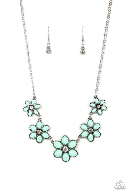 Prairie Party Green Necklace - Jewelry by Bretta