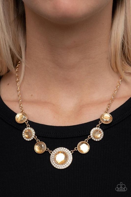 Extravagant Extravaganza Gold Necklace - Jewelry by Bretta
