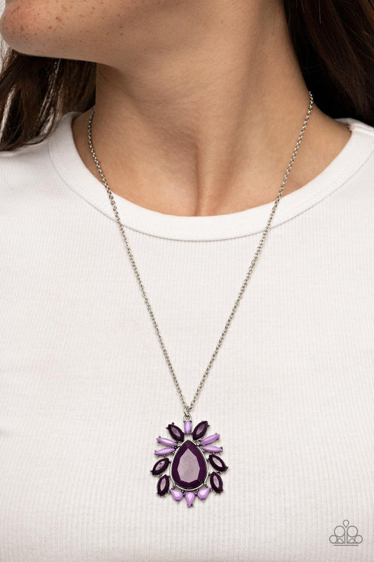 Indie Icon Purple Necklace - Jewelry by Bretta