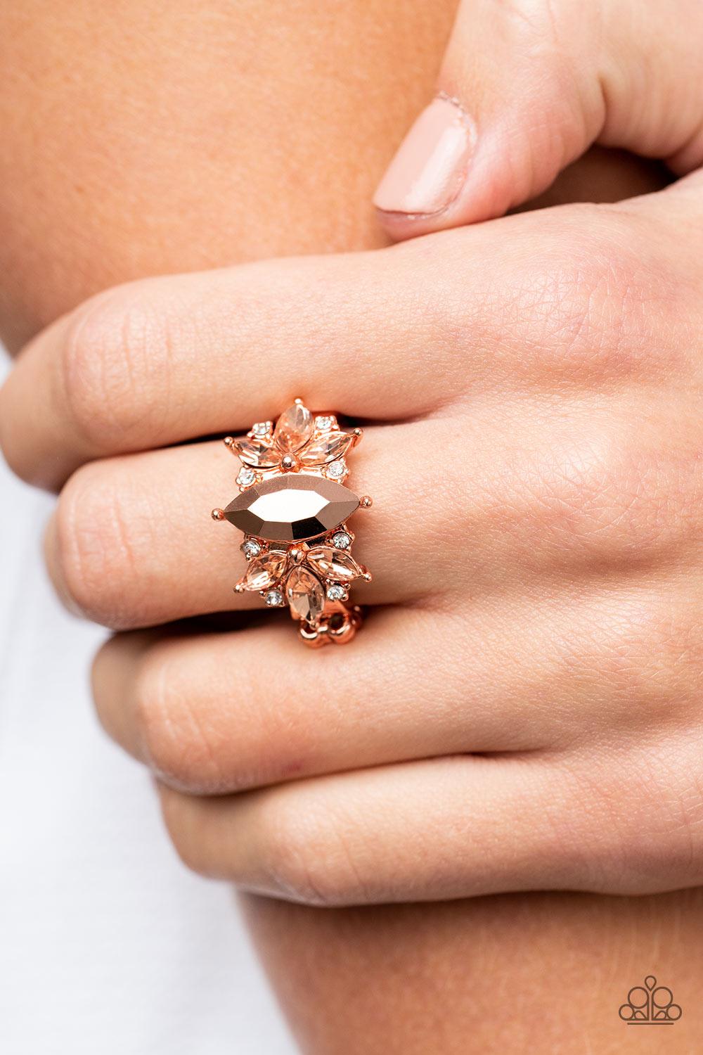 Luxury Luster Copper Ring - Jewelry by Bretta