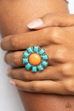 Mojave Marigold Orange Ring - Jewelry by Bretta