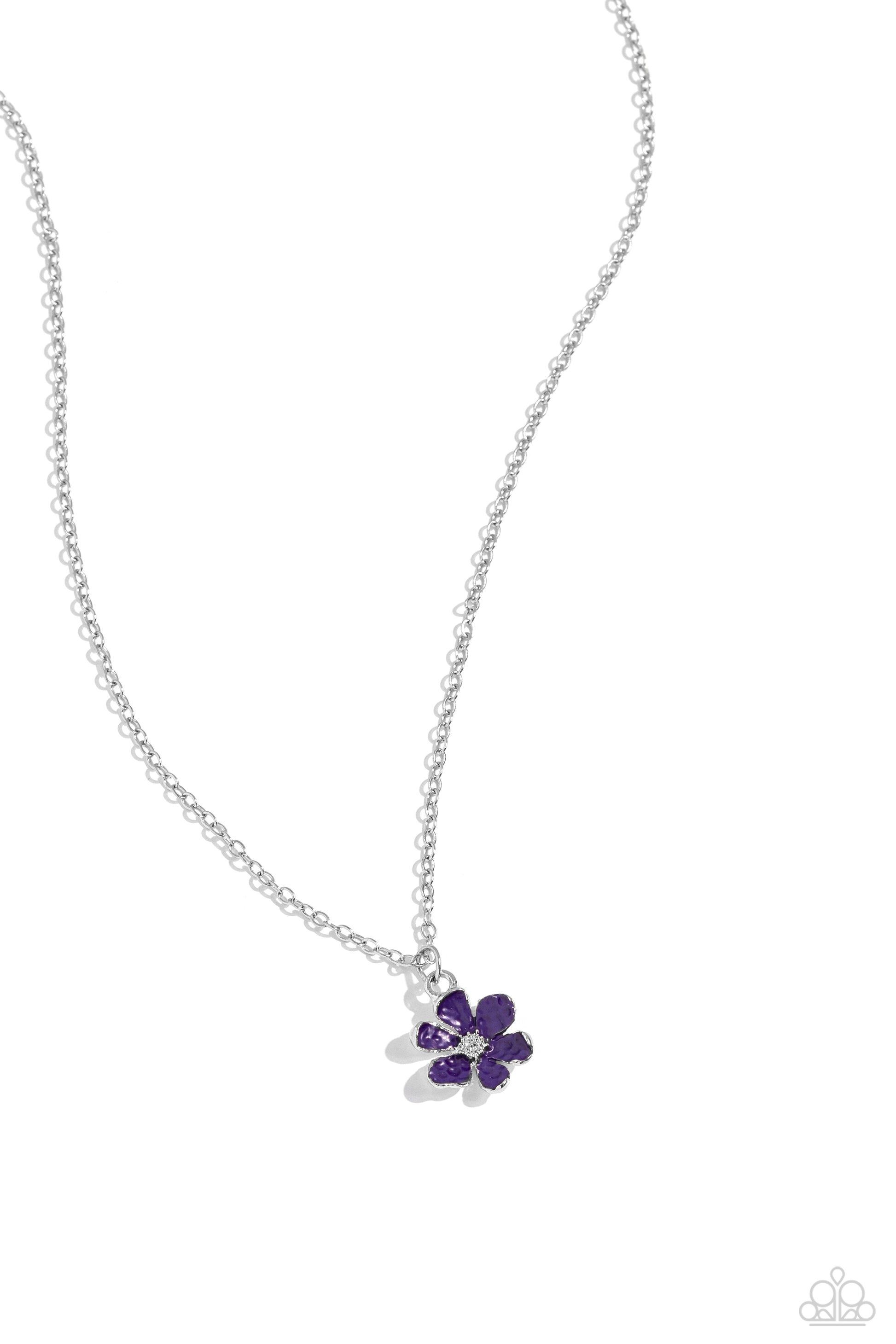 Cottage Retreat Purple Necklace - Jewelry by Bretta