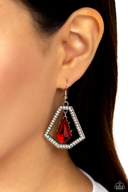 Poshly Photogenic Red Earrings - Jewelry by Bretta