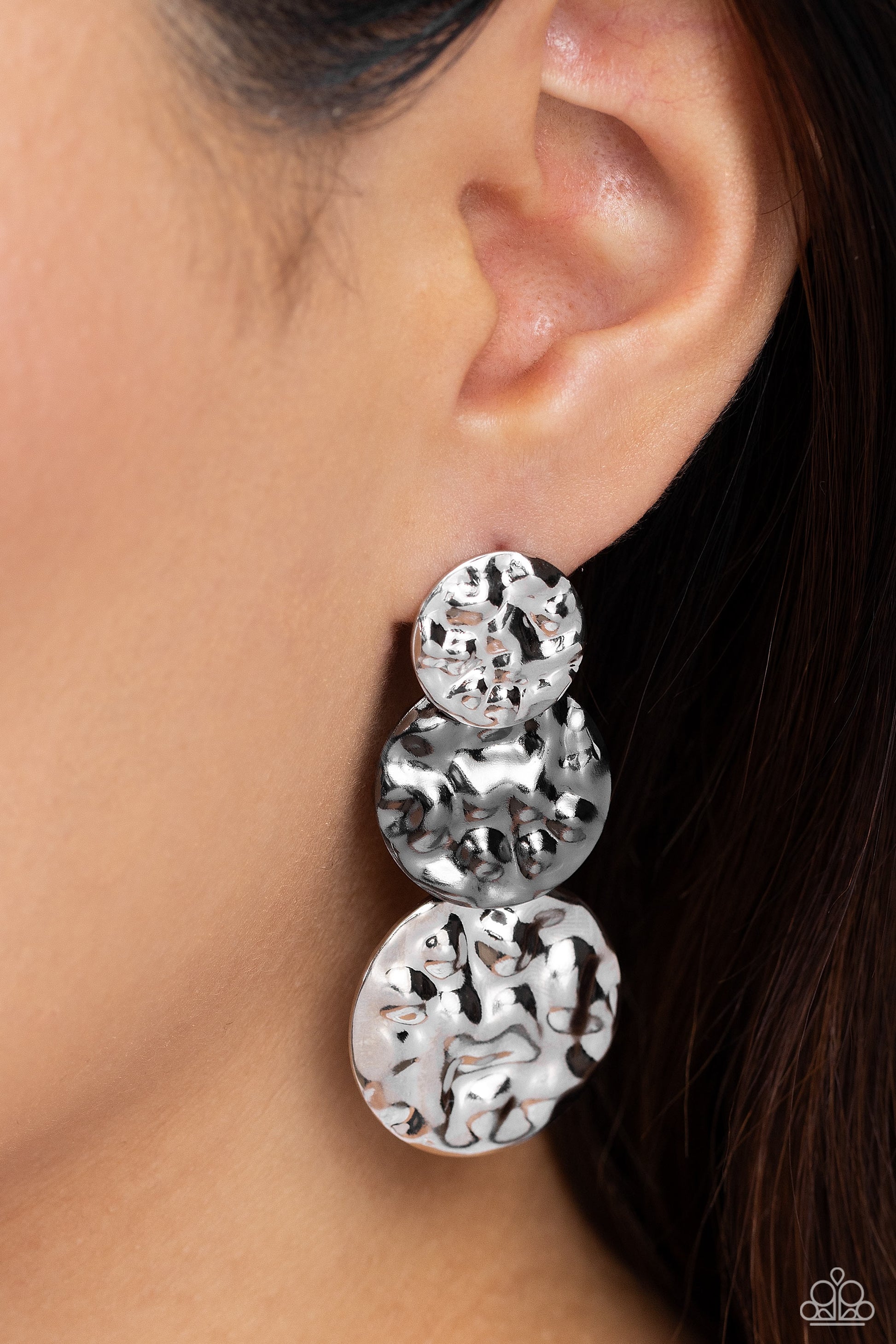 Triple Threat Texture Multi Earrings - Jewelry by Bretta