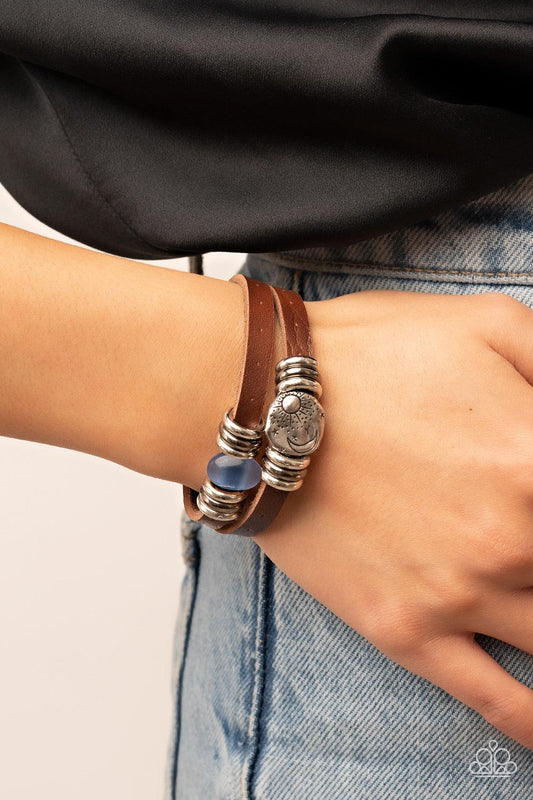 All Willy-Nilly Blue Bracelet - Jewelry by Bretta