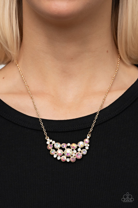 Effervescently Divine Gold Necklace - Jewelry by Bretta