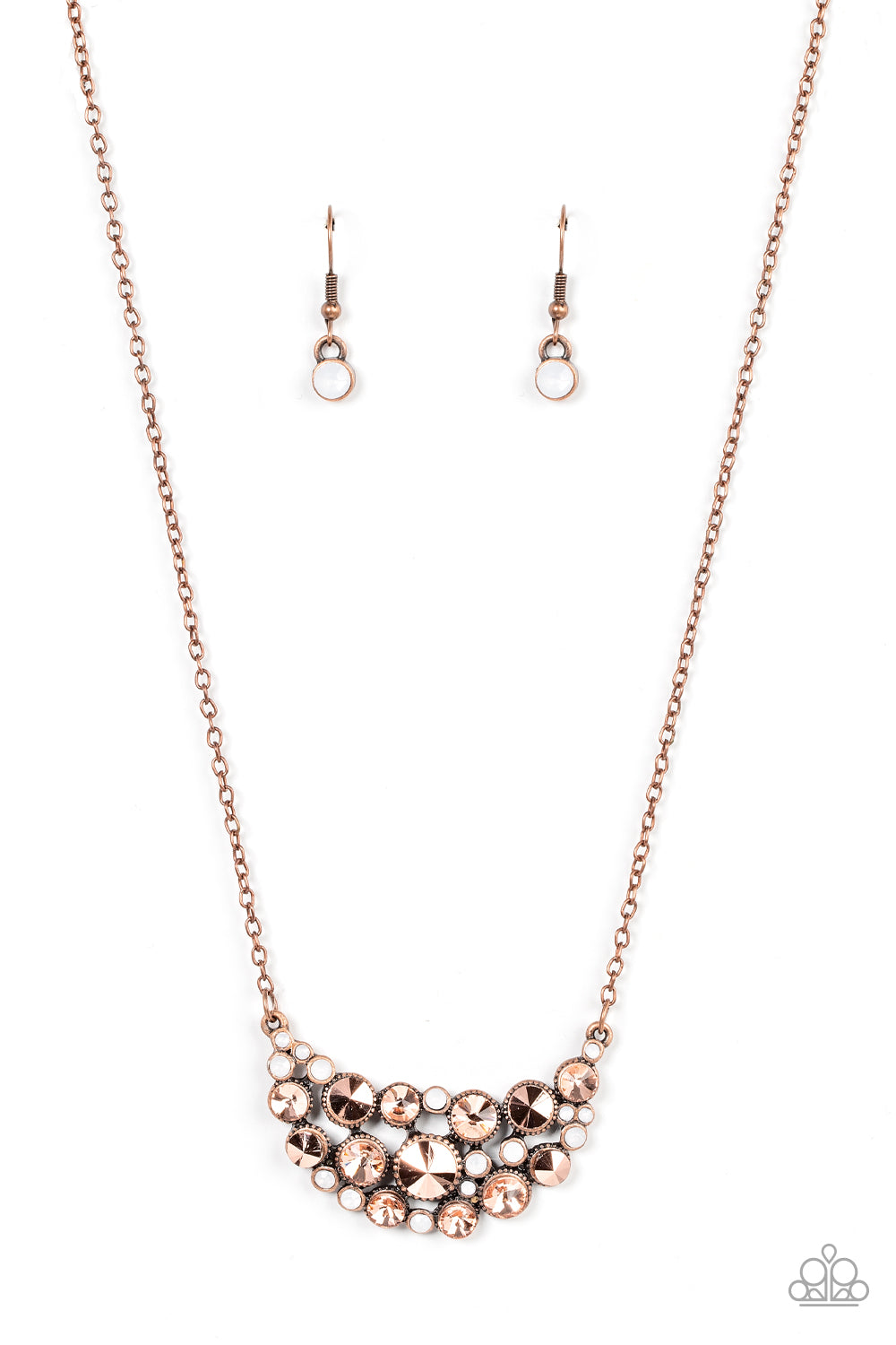 Effervescently Divine Copper Necklace - Jewelry by Bretta