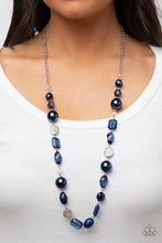 Timelessly Tailored Blue Necklace - Jewelry by Bretta