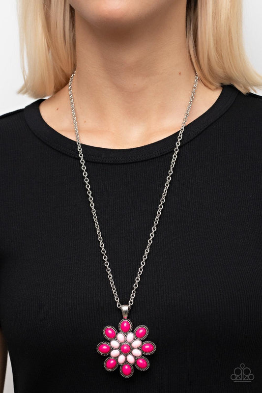 In the MEADOW of Nowhere Pink Necklace - Jewelry by Bretta
