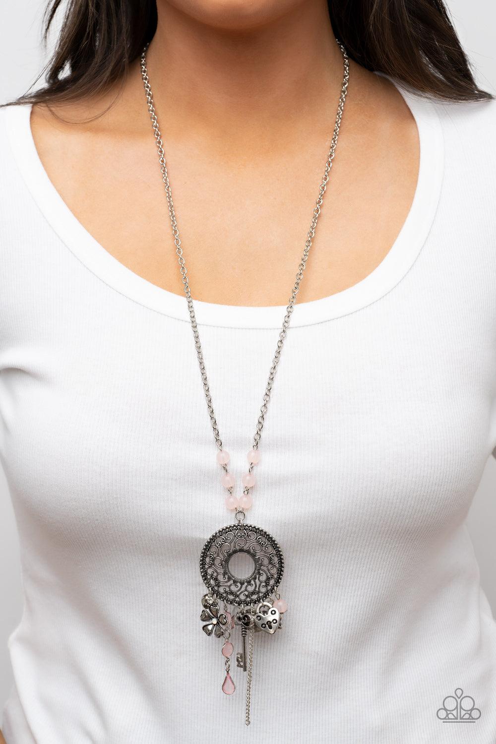 Making Memories Pink Necklace - Jewelry by Bretta