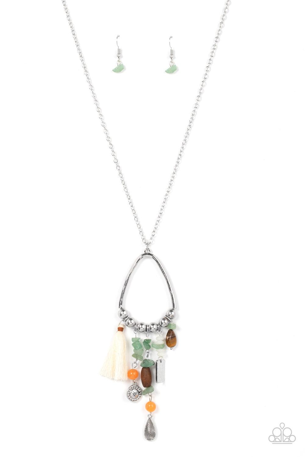 Listen to Your Soul Green Necklace - Jewelry by Bretta