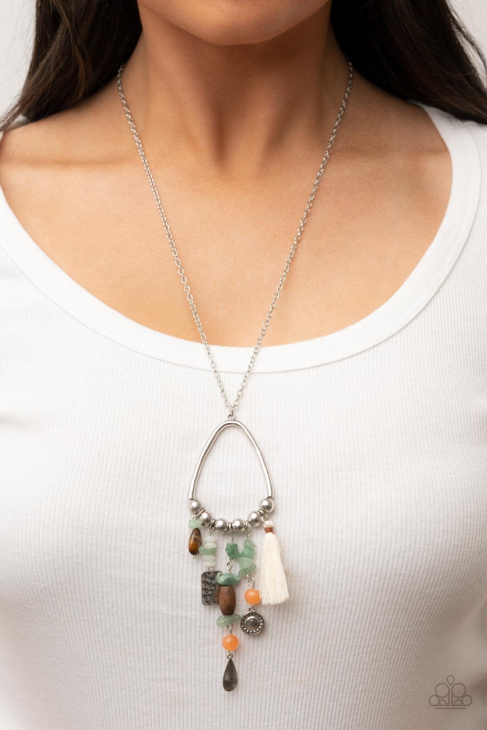 Listen to Your Soul Green Necklace - Jewelry by Bretta