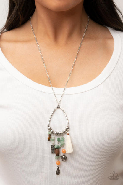 Listen to Your Soul Green Necklace - Jewelry by Bretta