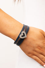 Wildly in Love Blue Bracelet  - Jewelry by Bretta