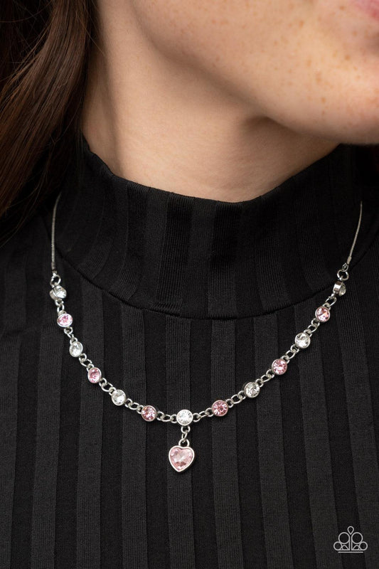 True Love Trinket Pink Necklace - Jewelry by Bretta