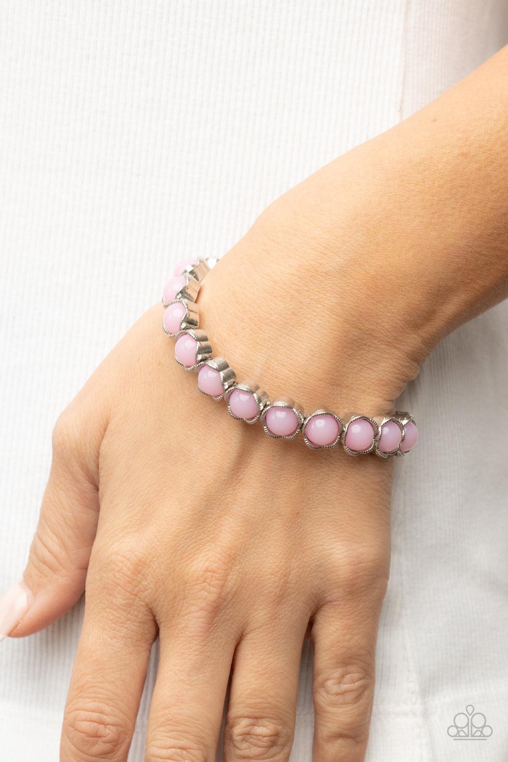 Lets be Buds Pink Bracelet - Jewelry by Bretta