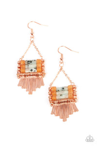 Riverbed Bounty Copper Earrings - Jewelry by Bretta
