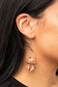 Riverbed Bounty Copper Earrings - Jewelry by Bretta