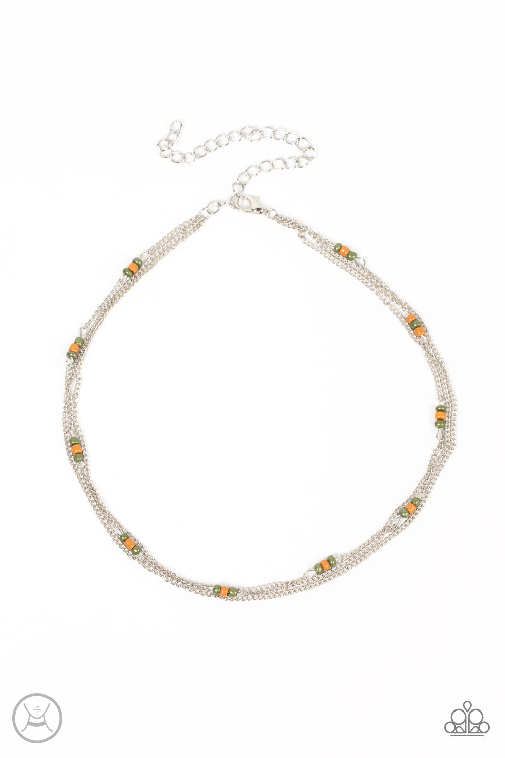 Bountifully Beaded Green Necklace - Jewelry by Bretta