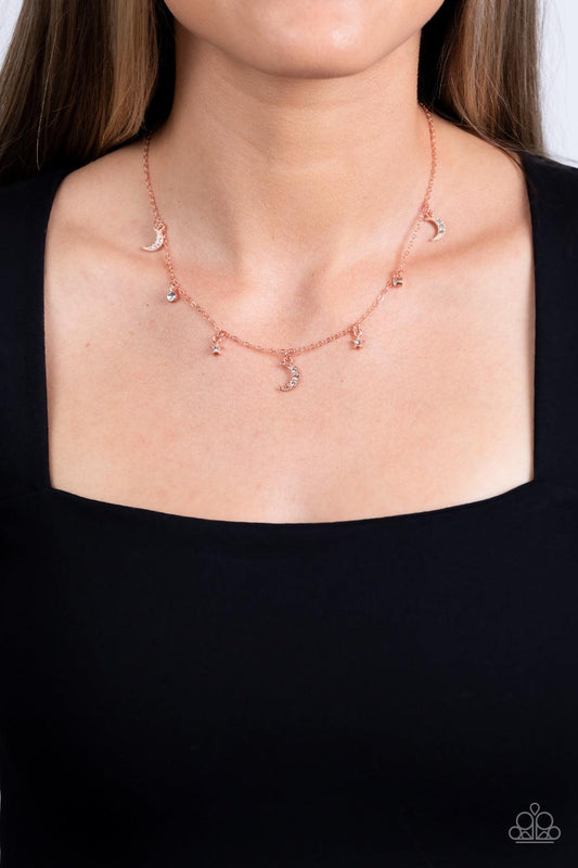 Lunar Lagoon Copper Necklace - Jewelry by Bretta