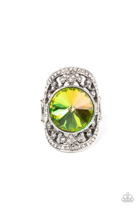 Galactic Garden Green Ring - Jewelry by Bretta - Jewelry by Bretta
