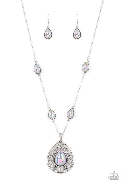 Magical Masquerade Silver Necklace - Jewelry by Bretta