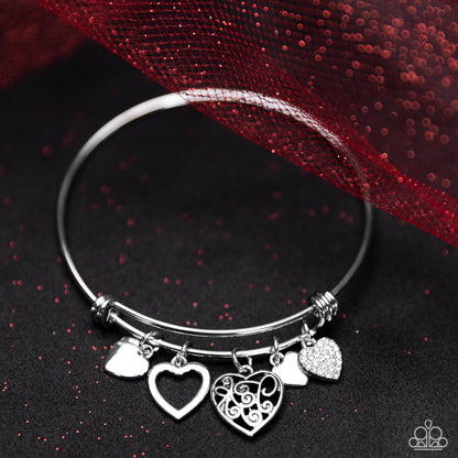 Im Yours White Bracelet - Jewelry by Bretta