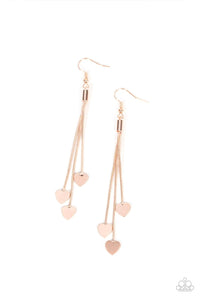 Higher Love Rose Gold Earrings - Jewelry by Bretta