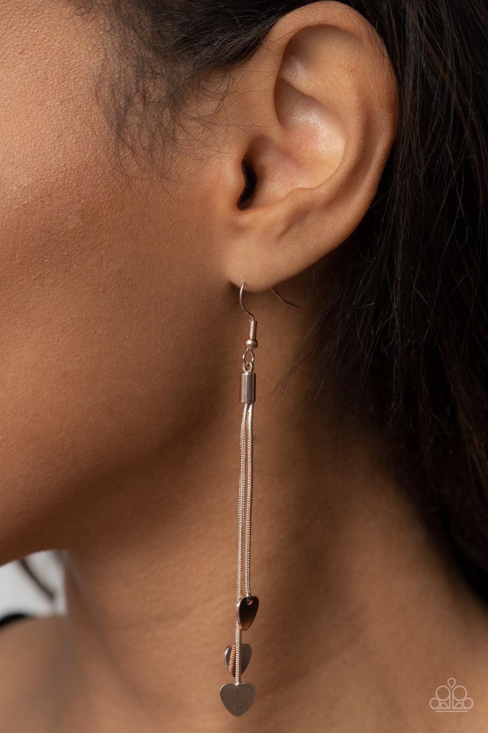 Higher Love Rose Gold Earrings - Jewelry by Bretta