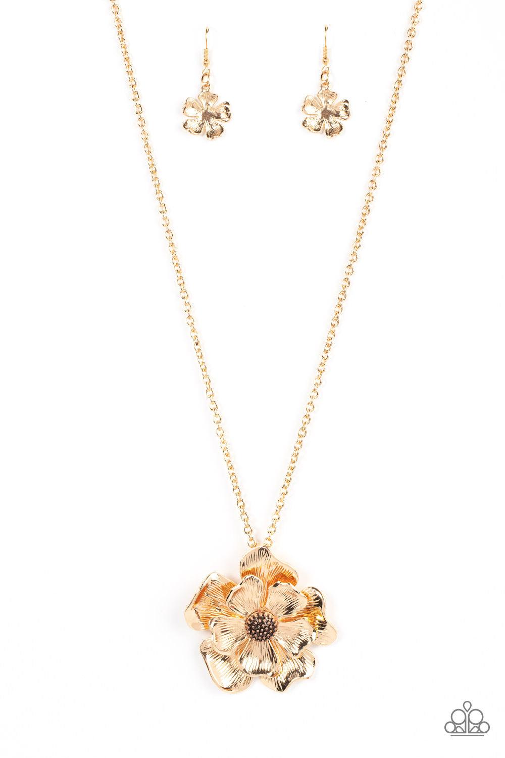 Homegrown Glamour Gold Necklace - Jewelry by Bretta