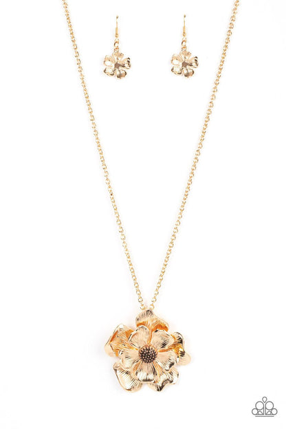 Homegrown Glamour Gold Necklace - Jewelry by Bretta