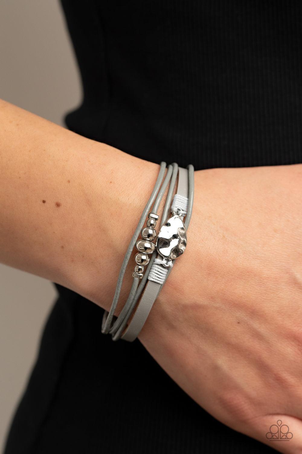Molten Mogul Green Bracelet - Jewelry by Bretta