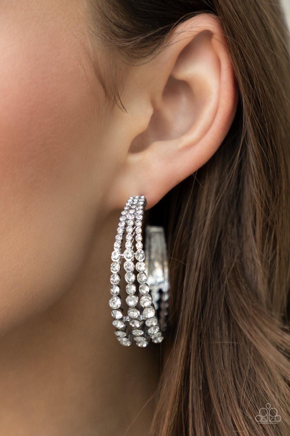 Cosmopolitan Cool White Earrings - Jewelry by Bretta