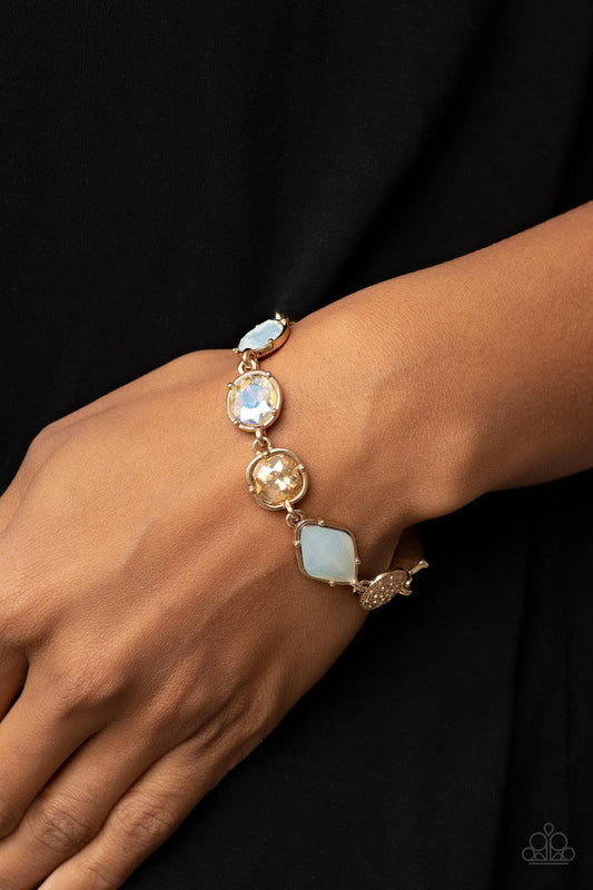 Jewelry Box Bauble Gold Bracelet - Jewelry by Bretta