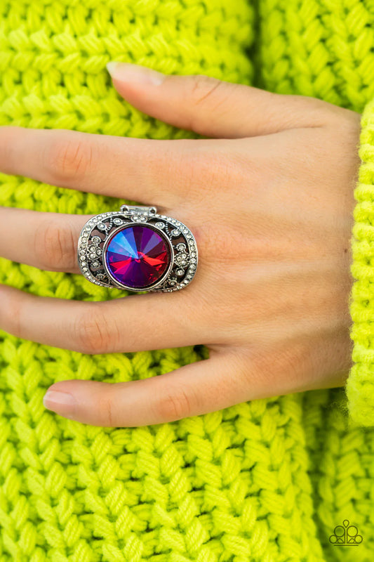 Galactic Garden Pink Ring - Jewelry by Bretta