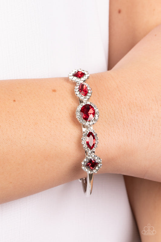 Simmer on GLOW Red Bracelet = Jewelry by Bretta