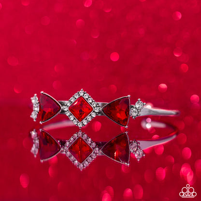 Strategic Sparkle Red Bracelet - Jewelry by Bretta