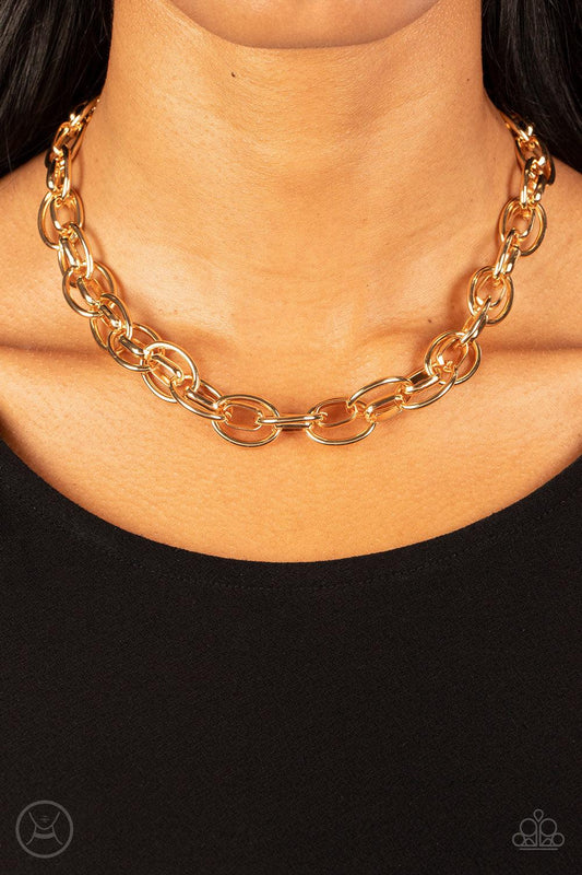 Tough Crowd Gold Necklace - Jewelry by Bretta