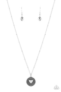 Lovestruck Shimmer Silver Necklace - Jewelry by Bretta