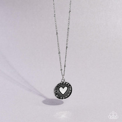 Lovestruck Shimmer Silver Necklace - Jewelry by Bretta